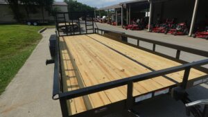 7×20 Heavy Duty Straight Deck Utility Trailer (2) 5,200lb Axles with Brakes 10K GVWR - Image 15
