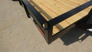 7×20 Heavy Duty Straight Deck Utility Trailer (2) 5,200lb Axles with Brakes 10K GVWR - Image 16
