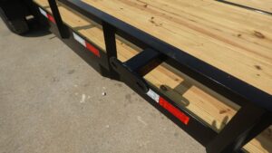 7×20 Heavy Duty Straight Deck Utility Trailer (2) 5,200lb Axles with Brakes 10K GVWR - Image 17