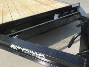 7×20 Equipment Trailer Dovetail (2) 7,000LB Axles with King Kong Ramps - Image 16