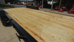 7×20 Equipment Trailer Dovetail (2) 7,000LB Axles with King Kong Ramps - Image 15