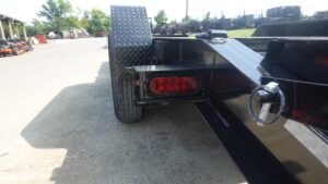 7×20 Equipment Trailer Dovetail (2) 7,000LB Axles with King Kong Ramps - Image 21
