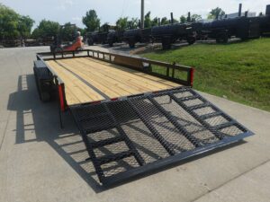 7×20 Heavy Duty Straight Deck Utility Trailer (2) 5,200lb Axles with Brakes 10K GVWR - Image 11