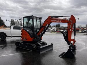 2026 Hitachi ZX30U-5N (CAB) Cab, heat, A/C, thumb, coupler, dig bucket - Image 3