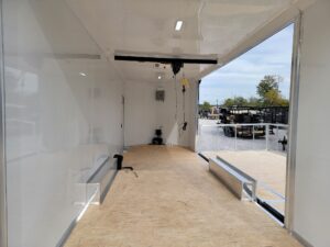 8.5′ X 24′ White Custom Stage Trailer Showcase Event Marketing - Image 23