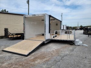 8.5′ X 24′ White Custom Stage Trailer Showcase Event Marketing - Image 27