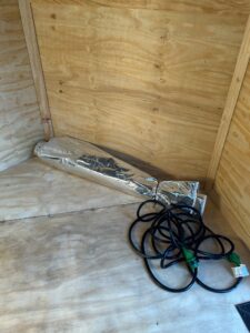 8.5′ X 24′ Cobalt Blue With Blackout Custom Enclosed Trailer - Image 5