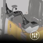 MechMaxx Mini Compact Excavator with B&S VANGUARD 408cc 14HP Engine, 65.7″ Max Digging Depth, 2370 lb Operating Weight, Model MEC10 - Image 25