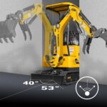 MechMaxx Mini Compact Excavator with B&S VANGUARD 408cc 14HP Engine, 65.7″ Max Digging Depth, 2370 lb Operating Weight, Model MEC10 - Image 31