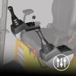 MechMaxx Mini Compact Excavator with Kubota D722 Engine, 65.7″ Max Digging Depth, 2700 lb Operating Weight, Model MEC12 - Image 23