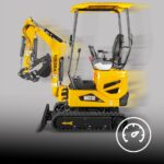 MechMaxx Mini Compact Excavator with Kubota D722 Engine, 65.7″ Max Digging Depth, 2700 lb Operating Weight, Model MEC12 - Image 24