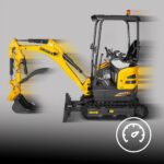 MechMaxx Mini Compact Excavator with Kubota D902 Engine, 89″ Max Digging Depth, 4145 lb Operating Weight, Model MEC17 - Image 16