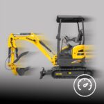 MechMaxx Mini Compact Excavator with Kubota D902 Engine, 95″ Max Digging Depth, 4190 lb Operating Weight, Model MEC17PRO - Image 29