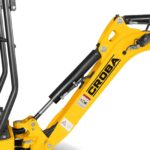 MechMaxx Mini Compact Excavator with B&S VANGUARD 408cc 14HP Engine, 65.7″ Max Digging Depth, 2370 lb Operating Weight, Model MEC10 - Image 13