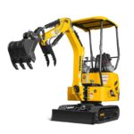 MechMaxx Mini Compact Excavator with B&S VANGUARD 408cc 14HP Engine, 65.7″ Max Digging Depth, 2370 lb Operating Weight, Model MEC10 - Image 5