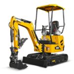 MechMaxx Mini Compact Excavator with Kubota D722 Engine, 65.7″ Max Digging Depth, 2700 lb Operating Weight, Model MEC12