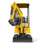 MechMaxx Mini Compact Excavator with B&S VANGUARD 408cc 14HP Engine, 65.7″ Max Digging Depth, 2370 lb Operating Weight, Model MEC10 - Image 2