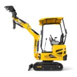 MechMaxx Mini Compact Excavator with B&S VANGUARD 408cc 14HP Engine, 65.7″ Max Digging Depth, 2370 lb Operating Weight, Model MEC10 - Image 3