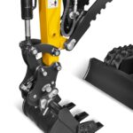 MechMaxx Mini Compact Excavator with Kubota D722 Engine, 65.7″ Max Digging Depth, 2700 lb Operating Weight, Model MEC12 - Image 13