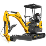 MechMaxx Mini Compact Excavator with Kubota D902 Engine, 95″ Max Digging Depth, 4190 lb Operating Weight, Model MEC17PRO - Image 13