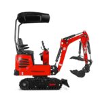 MechMaxx Mini Compact Excavator with HONDA GX390 Engine, 65.7″ Max Digging Depth, 2280 lb Operating Weight, Model MEC10 - Image 14