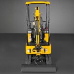MechMaxx Mini Compact Excavator with Kubota D722 Engine, 65.7″ Max Digging Depth, 2700 lb Operating Weight, Model MEC12 - Image 29