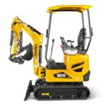 MechMaxx Mini Compact Excavator with Kubota D722 Engine, 65.7″ Max Digging Depth, 2700 lb Operating Weight, Model MEC12 - Image 2