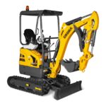 MechMaxx Mini Compact Excavator with Kubota D902 Engine, 89″ Max Digging Depth, 4145 lb Operating Weight, Model MEC17 - Image 5