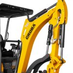 MechMaxx Mini Compact Excavator with Kubota D902 Engine, 89″ Max Digging Depth, 4145 lb Operating Weight, Model MEC17 - Image 3