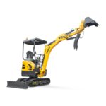 MechMaxx Mini Compact Excavator with Kubota D902 Engine, 95″ Max Digging Depth, 4190 lb Operating Weight, Model MEC17PRO - Image 2