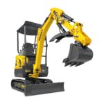 MechMaxx Mini Compact Excavator with Kubota D902 Engine, 95″ Max Digging Depth, 4190 lb Operating Weight, Model MEC17PRO - Image 9