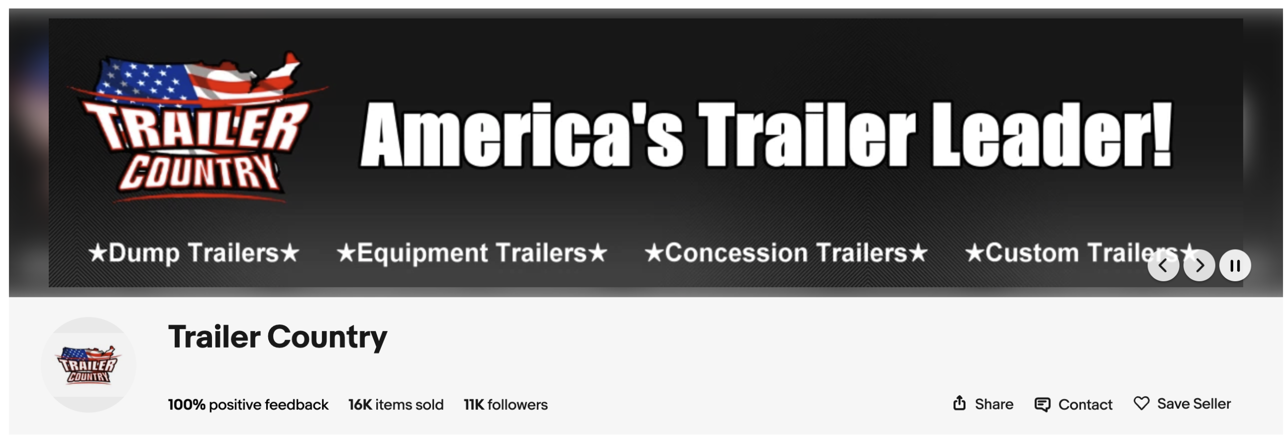 Trailer Country trusted seller feedback
