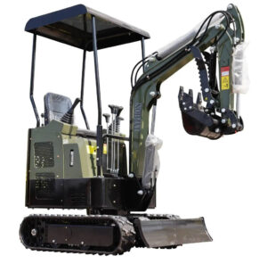 TYPHON TERROR XV STORM Mini Excavator – 1.05 Ton Trench Digger 13.5hp B&S EPA Engine USA