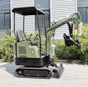 TYPHON TERROR XV STORM Mini Excavator – 1.05 Ton Trench Digger 13.5hp B&S EPA Engine USA - Image 4