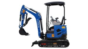 2025 3800 lb TYPHON TERROR XVII Mini Excavator Rubber Track with Kubota D902 Diesel Engine USA - Image 5