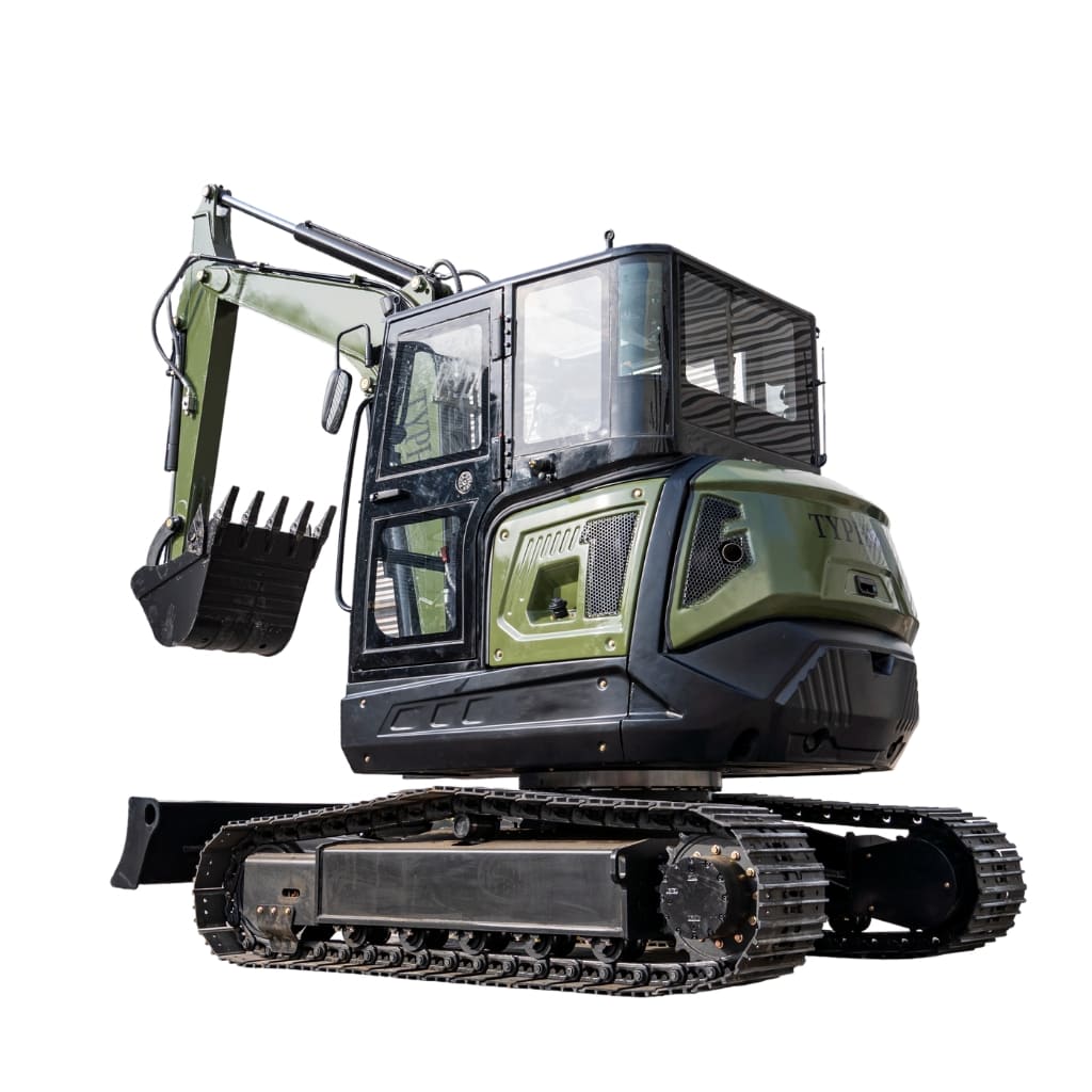 TYPHON TERROR LXV 6.6 Ton Excavator Kubota V2607 56.9HP AC/Heater Cabin Boom Swing TYPHON TERROR LXV 6.6 Ton Excavator Kubota V2607 56.9HP AC/Heater Cabin Boom Swing - Image 1