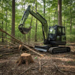 TYPHON TERROR LXV 6.6 Ton Excavator Kubota V2607 56.9HP AC/Heater Cabin Boom Swing - Image 29