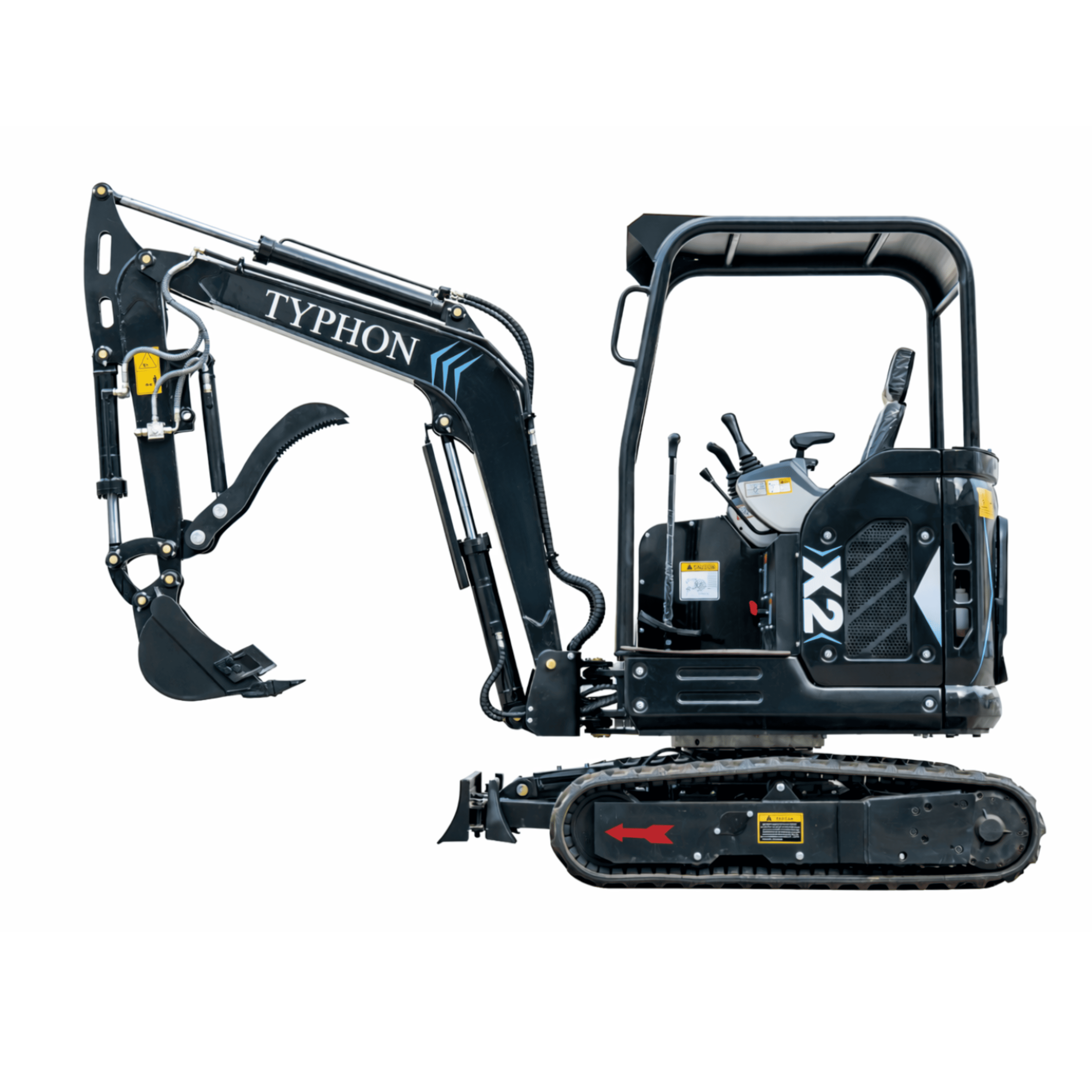 TYPHON TERROR X2 Max Canopy Mini Excavator Powerful 2.5 Ton Compact Machine with Yanmar Engine Advanced Hydraulic System TYPHON TERROR X2 Max Canopy Mini Excavator Powerful 2.5 Ton Compact Machine with Yanmar Engine Advanced Hydraulic System - Image 1