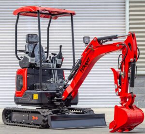 3800lbs TYRANT 17 Diesel Mini Excavator Kubota D902 Engine Side Swing w 12 attachments - Image 8