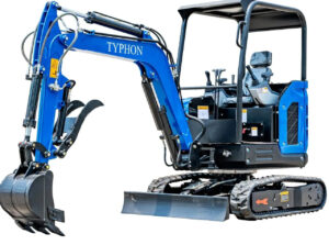 TYPHON TERROR X2 STORM Mini Excavator 2.5 Ton Diesel Kubota V1505 25HP Engine USA - Image 7