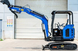 TYPHON TERROR X2 STORM Mini Excavator 2.5 Ton Diesel Kubota V1505 25HP Engine USA - Image 2