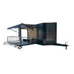 8.5′ X 24′ Custom Stage and Event Marketing Enclosed Trailer