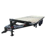 8.5×16 I-Beam Deckover Equipment Trailer (2) 7k axles 14k GVWR - Image 2
