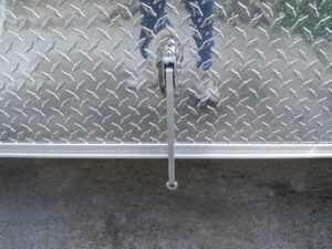 7×20 Enclosed Trailer White – Silver ATP Barn Door (2) 3500lb Axles - Image 7