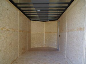 7×20 Enclosed Trailer White – Silver ATP Barn Door (2) 3500lb Axles - Image 12