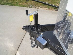 7×20 Enclosed Trailer White – Silver ATP Barn Door (2) 3500lb Axles - Image 18
