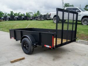 5×10 Utility Trailer with 18in Metal Sides 3500lb Axle - Image 4