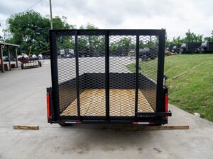 5×10 Utility Trailer with 18in Metal Sides 3500lb Axle - Image 5