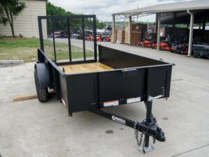5×10 Utility Trailer with 18in Metal Sides 3500lb Axle - Image 7