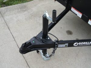 5×10 Utility Trailer with 18in Metal Sides 3500lb Axle - Image 8
